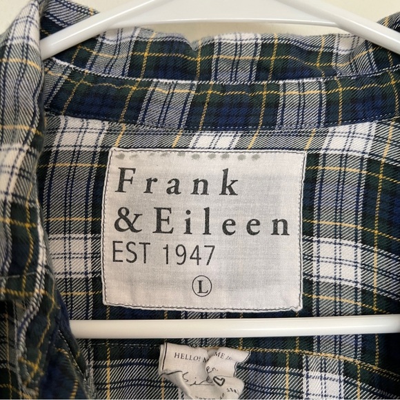 Frank & Eileen | Eileen Plaid Relaxed Fit Button Down - Picture 2 of 9